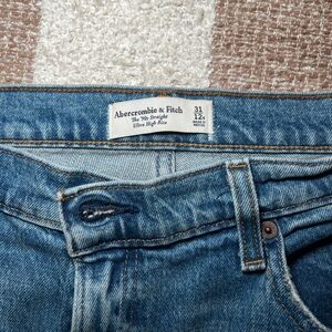 Abercrombie & Fitch Blue High Rise Jeans